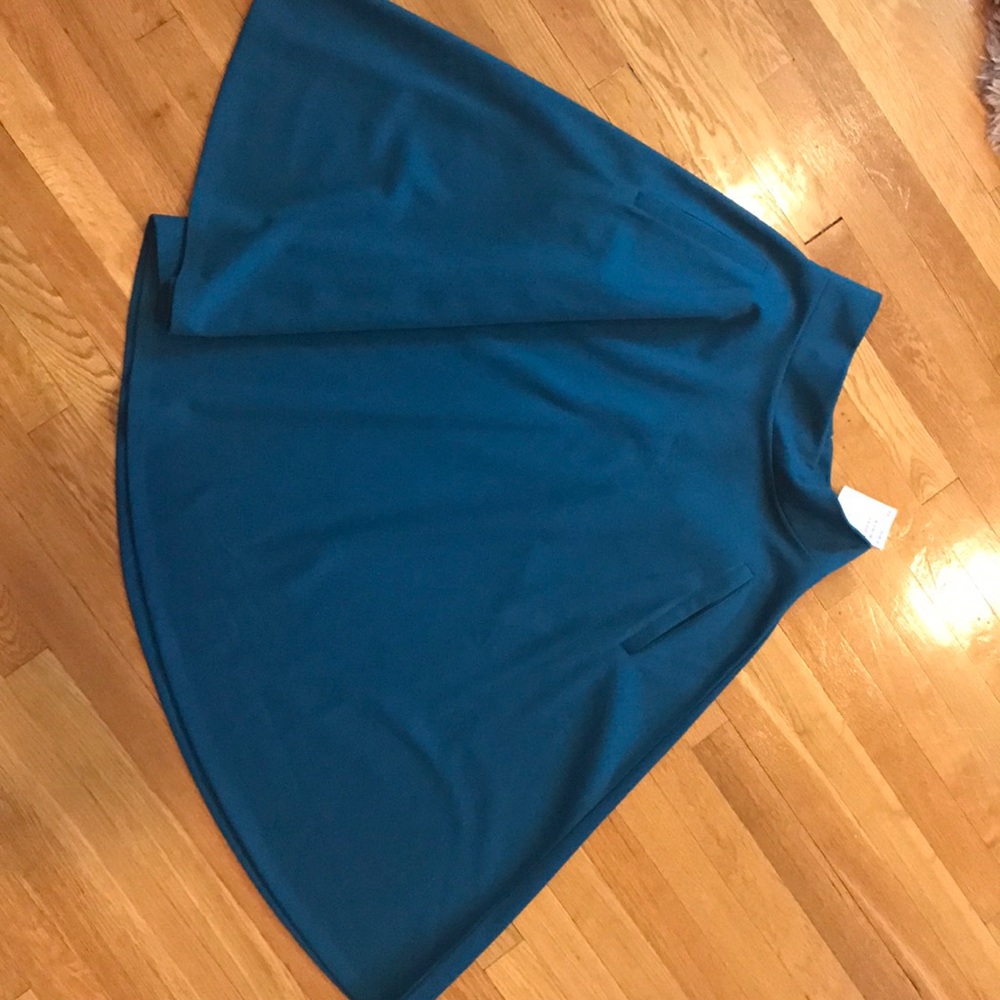 Turquoise skirt